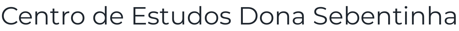 Logotipo Centro de Estudos Dona Sebentinha